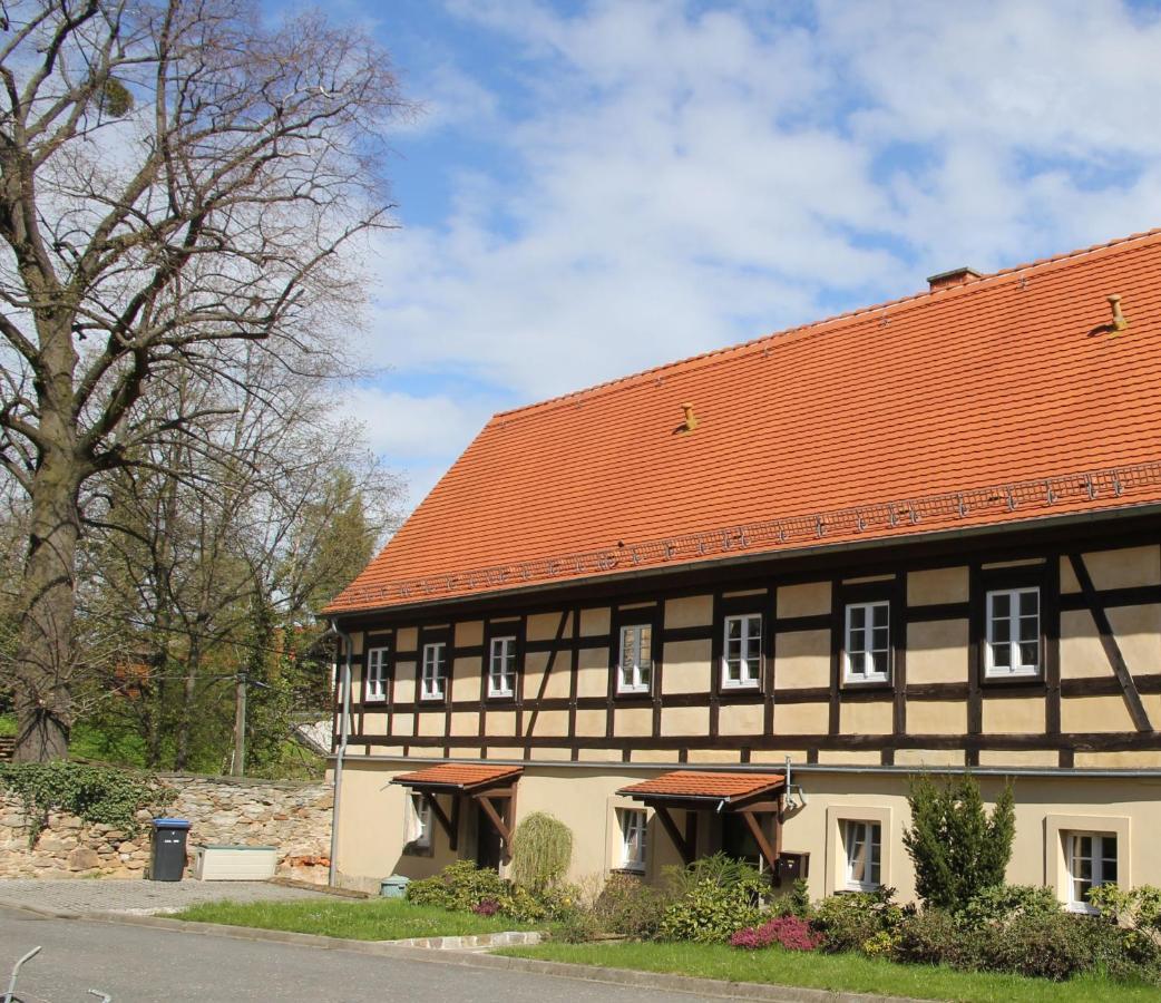 Fachwerkhaus Maxen Muglitztal Exterior foto