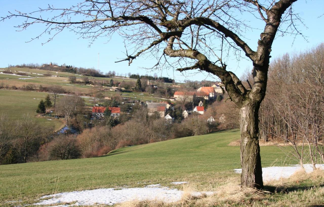 Fachwerkhaus Maxen Muglitztal Exterior foto