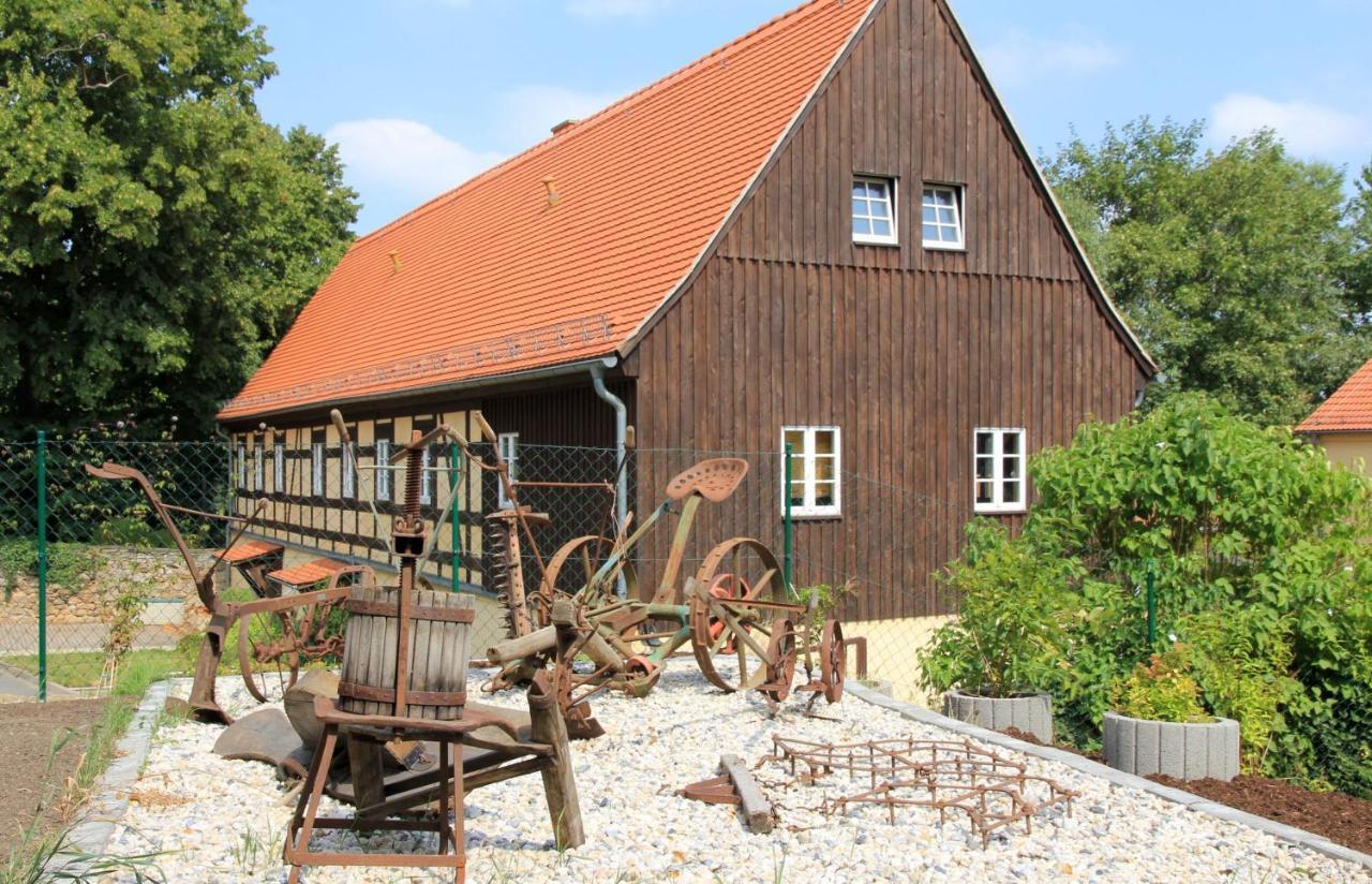 Fachwerkhaus Maxen Muglitztal Exterior foto